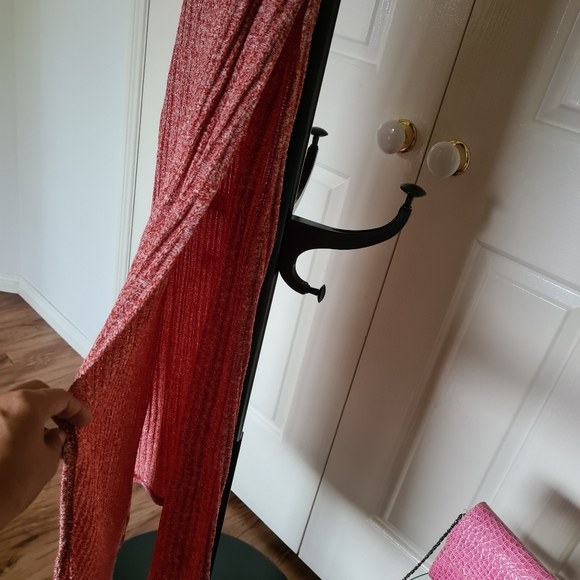 Ice M Red Maxi Long Dress with Sides Slits | Formal Red Dress Birthday - Picture 5 of 9